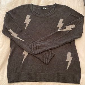 Rails charcoal grey sweater, size small